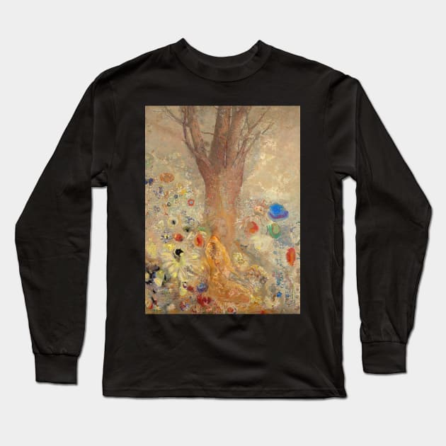 The Buddha Long Sleeve T-Shirt by AlexMir